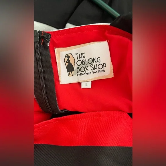 Oblong box shop play suit n skirt sz L - Picture 11 of 14